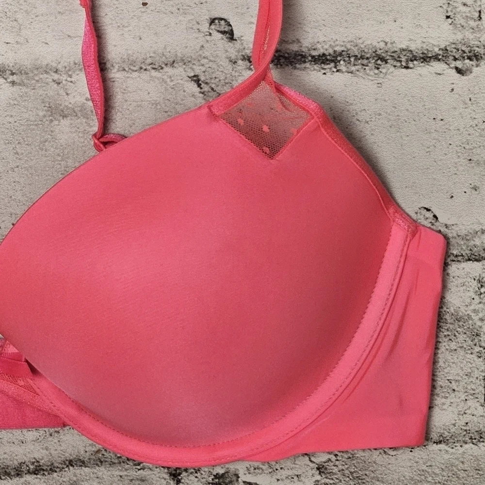 Victoria's Secret Push up Pink Women's Bra - 34D - Picture 4 of 12